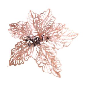 Pascua Decorativa Rosa con Detalles Escarchados