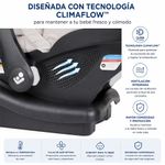 Sistema de Viaje Maxi-Cosi Zelia Luxe 5 en 1 con Carriola Modular y Portabebé Mico Luxe Color Beige