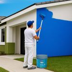 Pintura Látex Acrílico Excello Mate Azul Infinito 19 L