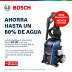 Hidrolavadora Eléctrica 1800 PSI + 2 Boquillas