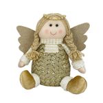 Ángel Decorativo Navideño Dorado
