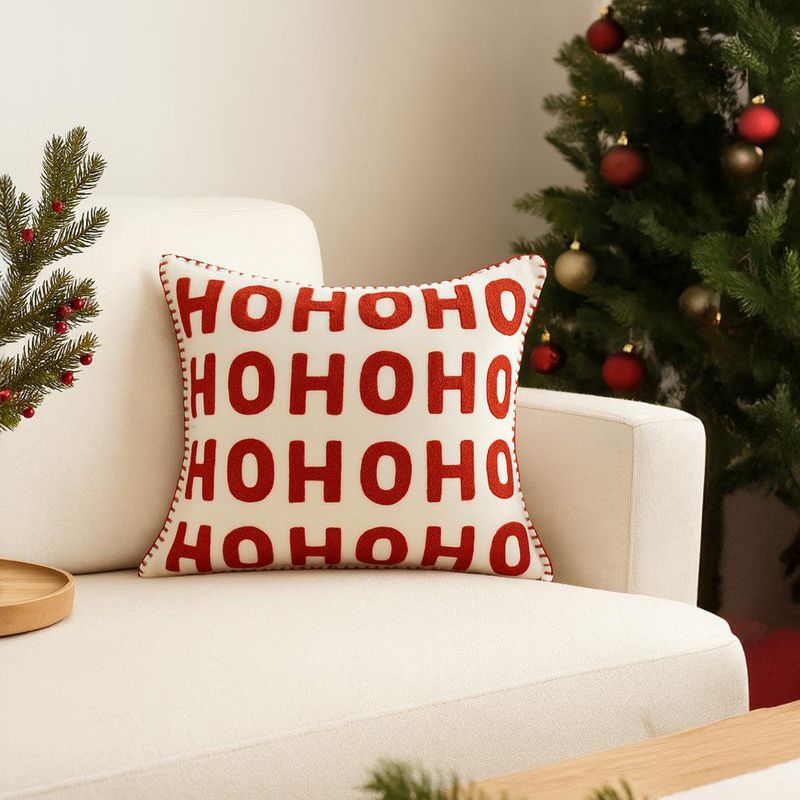 Cajín Decorativo Rojo Navideño