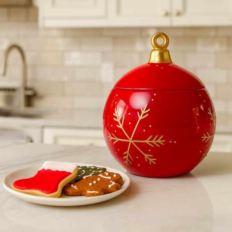 Frasco Navideño Diseño Esfera