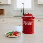 Frasco Navideño para Galletas