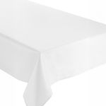 Mantel Rectangular Liso Blanco