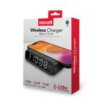 Cargador Inalámbrico Reloj Despertador QIAC‑115