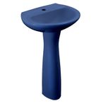 Lavamanos con Pedestal Ecoline Azul
