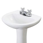 Lavamanos con Pedestal Ecoline Blanco