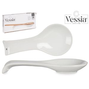 Reposa Cucharas Redondo Blanca