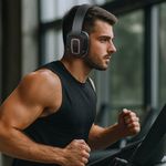 Audífonos Inalámbricos Over‑Ear Negro EB‑BT300