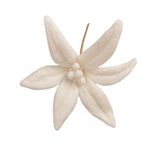 Pascua de Fieltro Blanca Estilo Natural