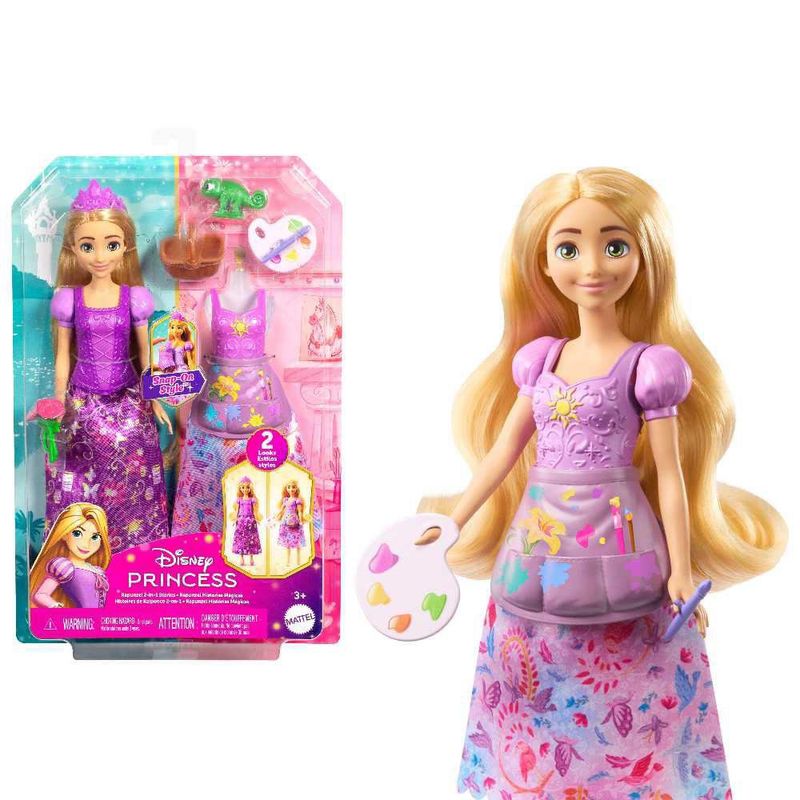 Muñeca Rapunzel Historias Mágicas 2 en 1