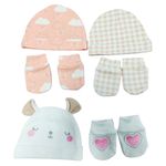 Set de Gorros y Guantes Zorro 6 Pzas