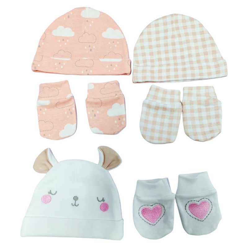 Set de Gorros y Guantes Zorro 6 Pzas