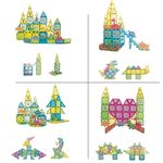 Bloques Magnéticos Dinosaurios 81 Pzas