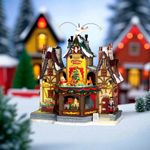 Tienda “Aldea Festiva” con Luz para Villa Navideña