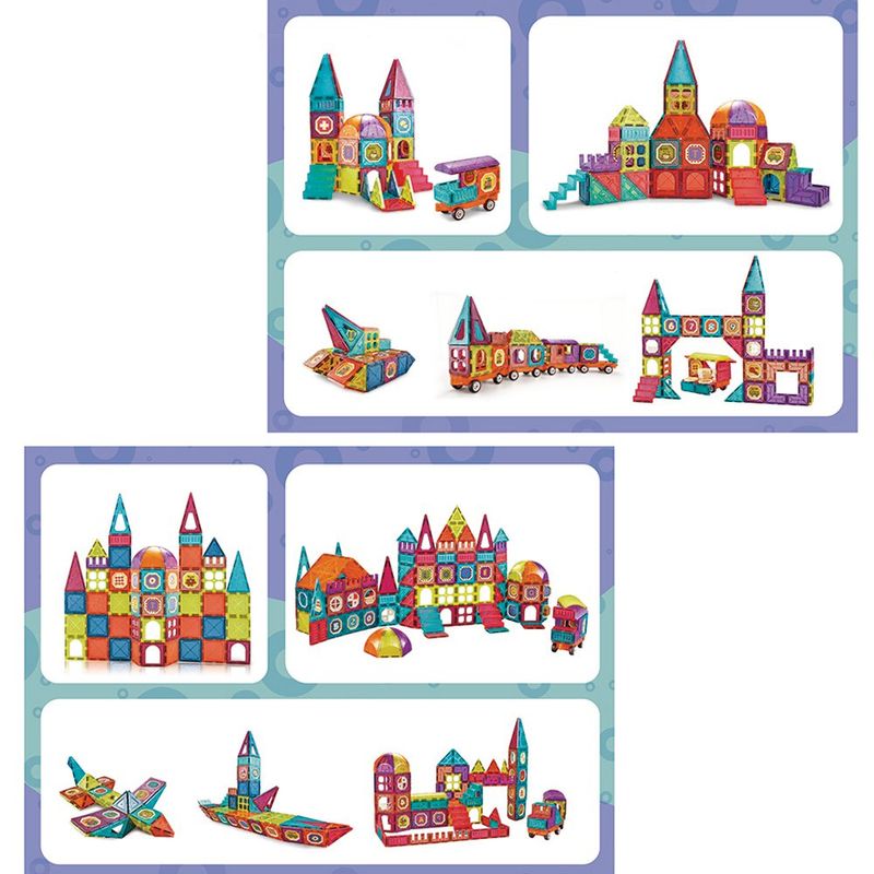 Bloques Magnéticos Disco 50 Pzas