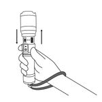 Linterna de Mano Recargable LED de 670 Lm