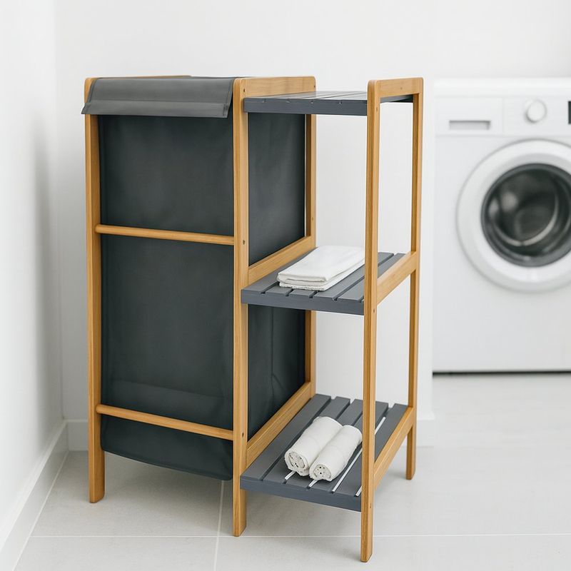 Organizador-de-Bambu-Natural-para-Lavanderia