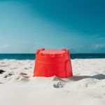 Molde para Construcción de Castillos de Arena Rojo