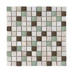 Malla de Cristal tipo Piedra Color Soft Multicolor 29.8x29.8 Cm