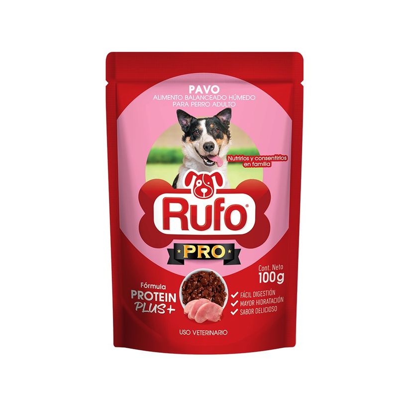 Alimento Húmedo para Perro Adulto con Pavo 100 Gr