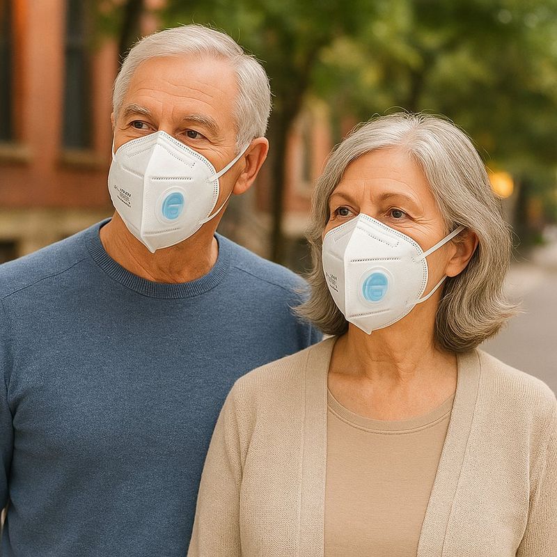 Mascarilla N95 con Válvula