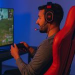 Audífonos Gaming con Vibración y Micrófono CA-H-MIC-1200