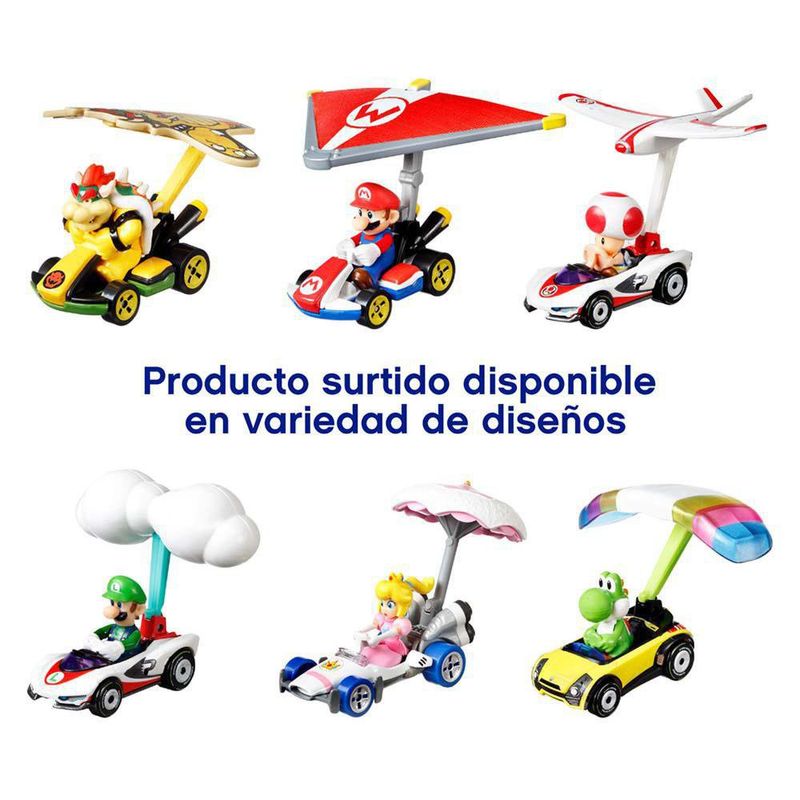 Hot Wheels Personajes Mario Bros