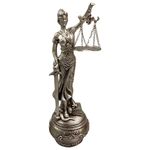 Estatua Decorativa Dama de la Justicia 38 Cm