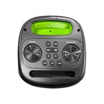 Bocina Portátil Boomblaster LED Negra