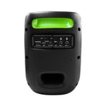Bocina Portátil Boomblaster LED Negra