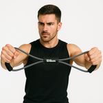 Liga de Resistencia Wilson Tipo 8 para Entrenamiento Extra Fuerte con Agarrador