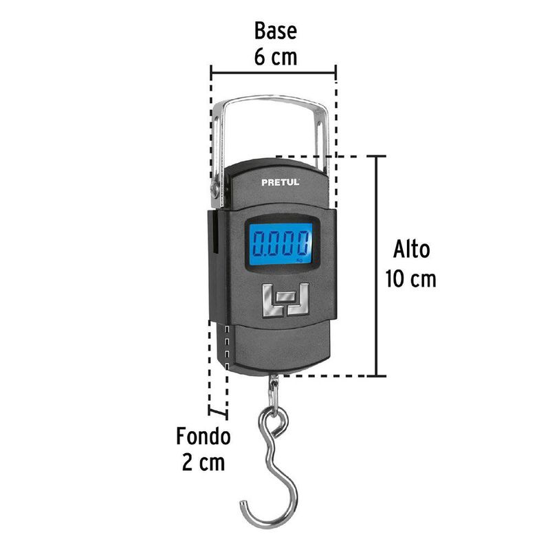 Báscula Digital Colgante 50 Kg