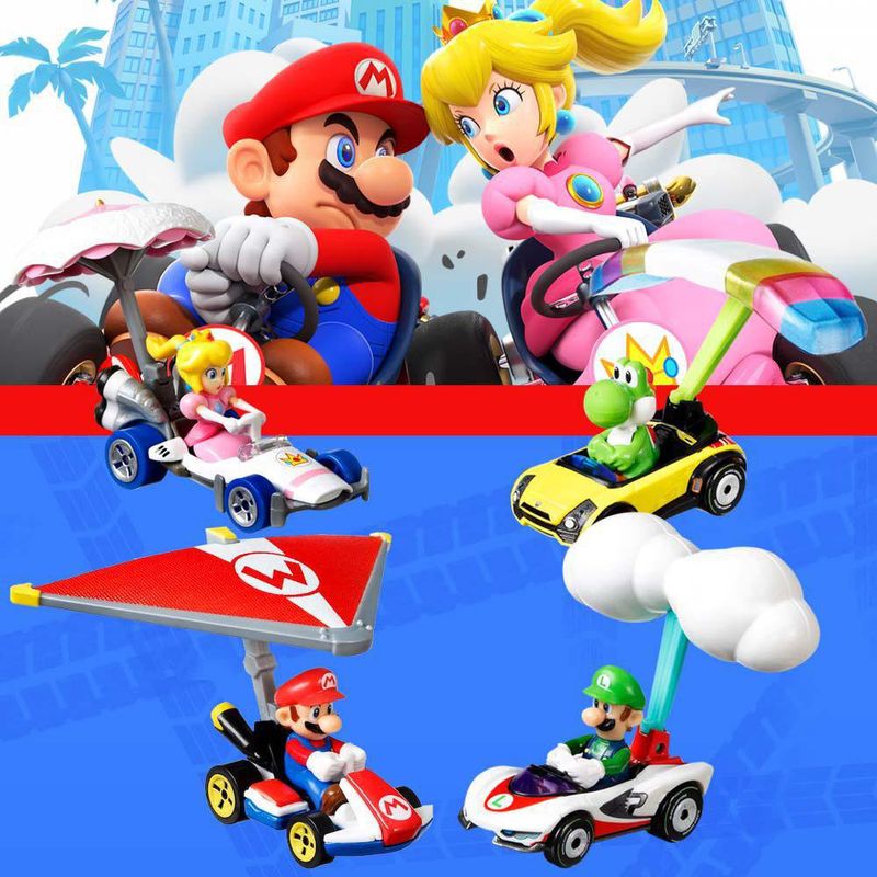 Hot Wheels Personajes Mario Bros