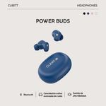 Audifonos Tws Power Buds Azul
