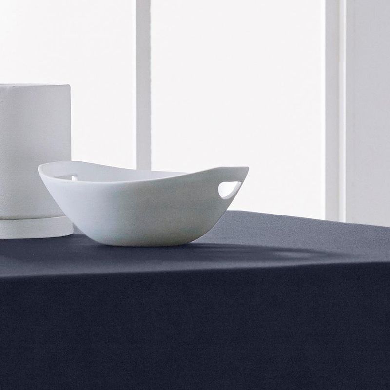 Mantel Rectangular Azul Oscuro 150 x 250 Cm