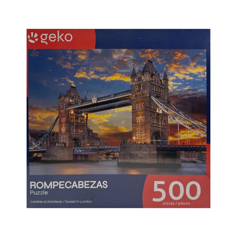 Rompecabezas 500 Pzas Londres al Atardecer
