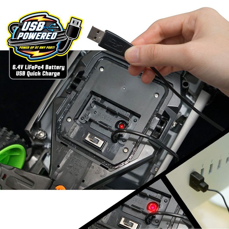 Camión RC Rojo 30x15x15 Cm