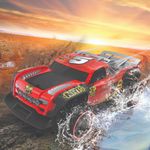 Camión RC Rojo 30x15x15 Cm