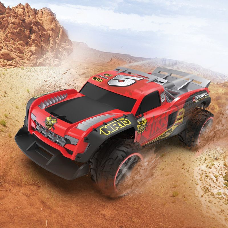 Camión RC Rojo 30x15x15 Cm