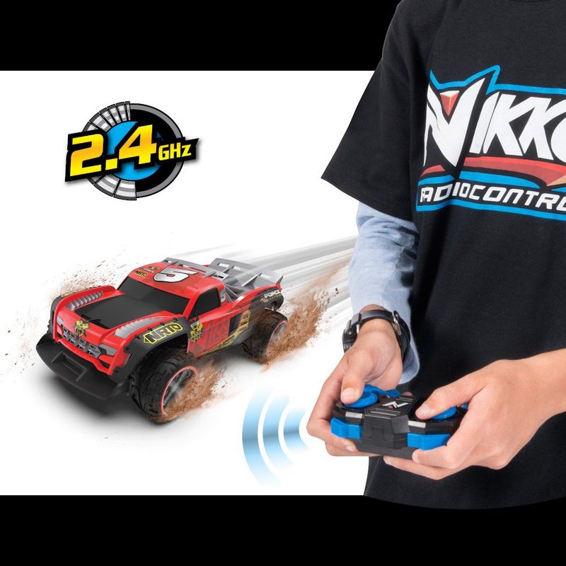 Camión RC Rojo 30x15x15 Cm