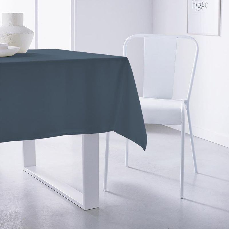 Mantel Rectangular Azul Índigo 150 x 250 Cm