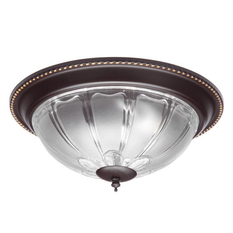 Plafón Clásico De Techo 2 Luces 40 W - Zlumini