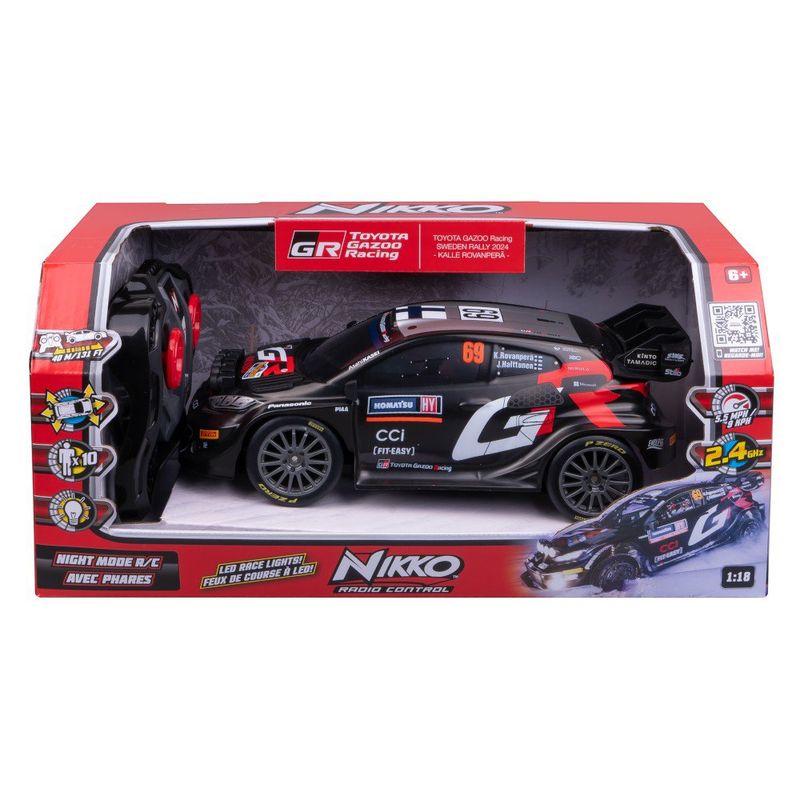 Carro RC Toyota Gazoo Racing WRC 1:18