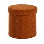Taburete-Plegable-Redondo-con-Almacenamiento-Caramelo