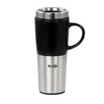Pocillo Térmico Con Tapa De Acero Inoxidable De 16 Oz - Mr. Coffee