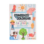 Libro Comienzo a Colorear La Granja Bilingüe Español/Inglés