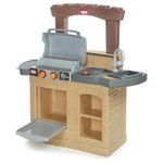 Cocinita de Juguete Outdoor BBQ Parrilla y Horno