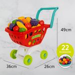 Carrito de Supermercado 22 Pzas